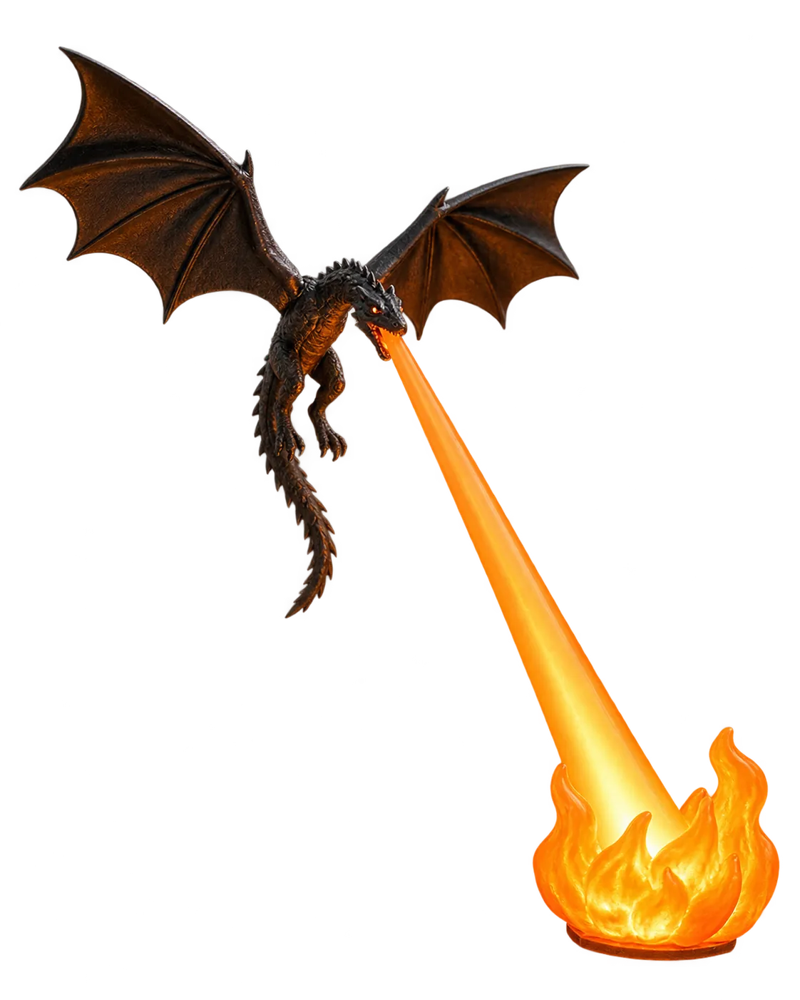 Fire-Breathing Dragon Lamp
